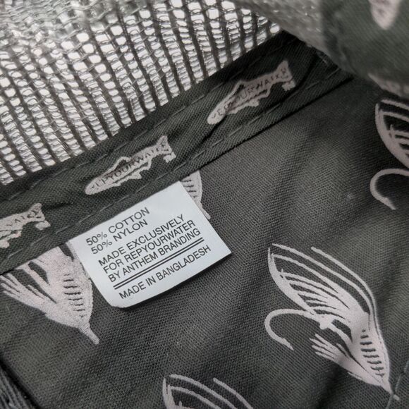 RepYourWater Mount Rainier Snapback Trucker Hat Multi One Size Mesh Back - Picture 9 of 9